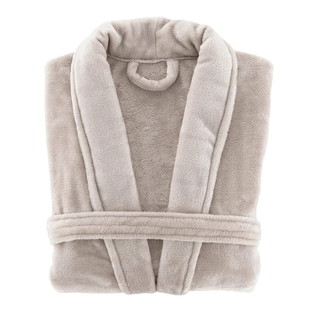 Sheepy Fleece 2.0 Dove Grey Robe - Mockingbird on Broad