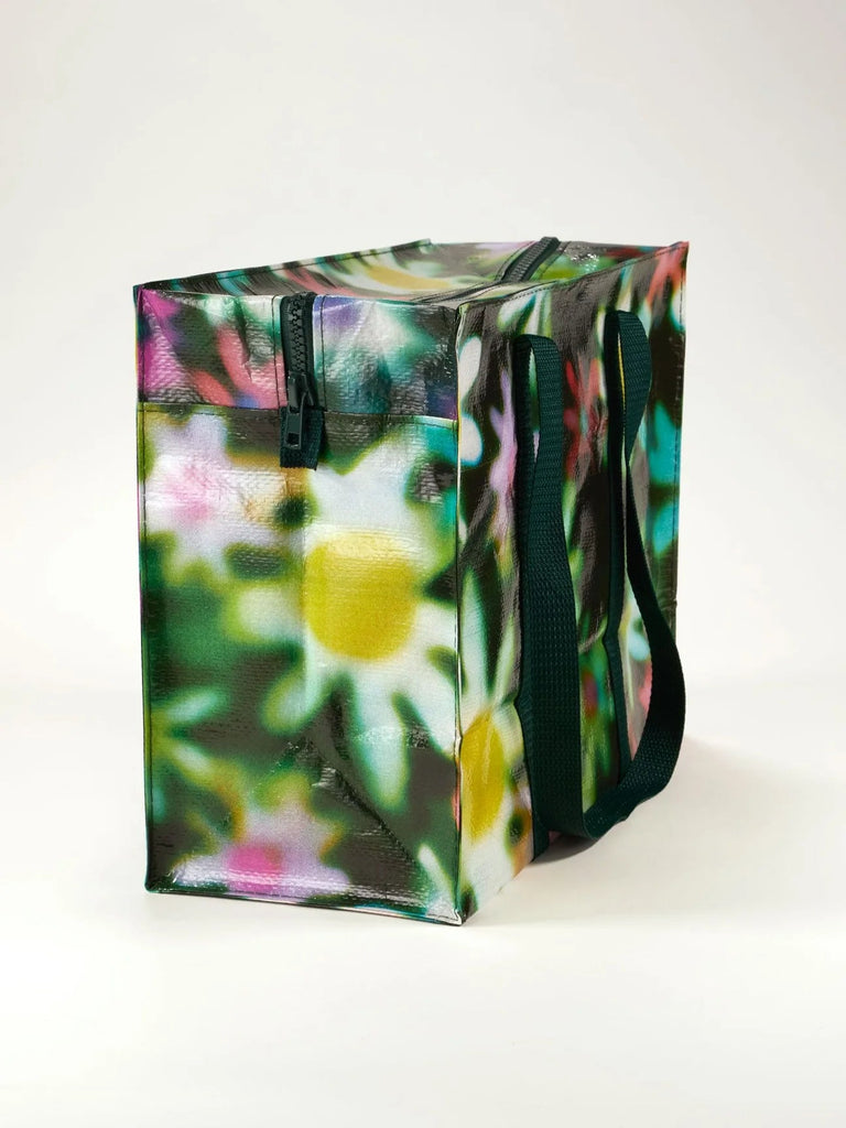 Shoulder Zip Tote - Hazy Daisy - Mockingbird on Broad