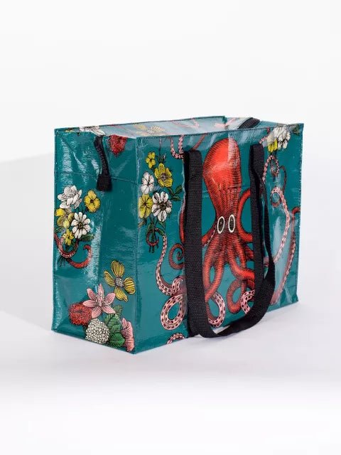 SHOULDER ZIP TOTE - Octopus - Mockingbird on Broad