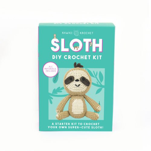 Sloth DIY Crochet - Mockingbird on Broad
