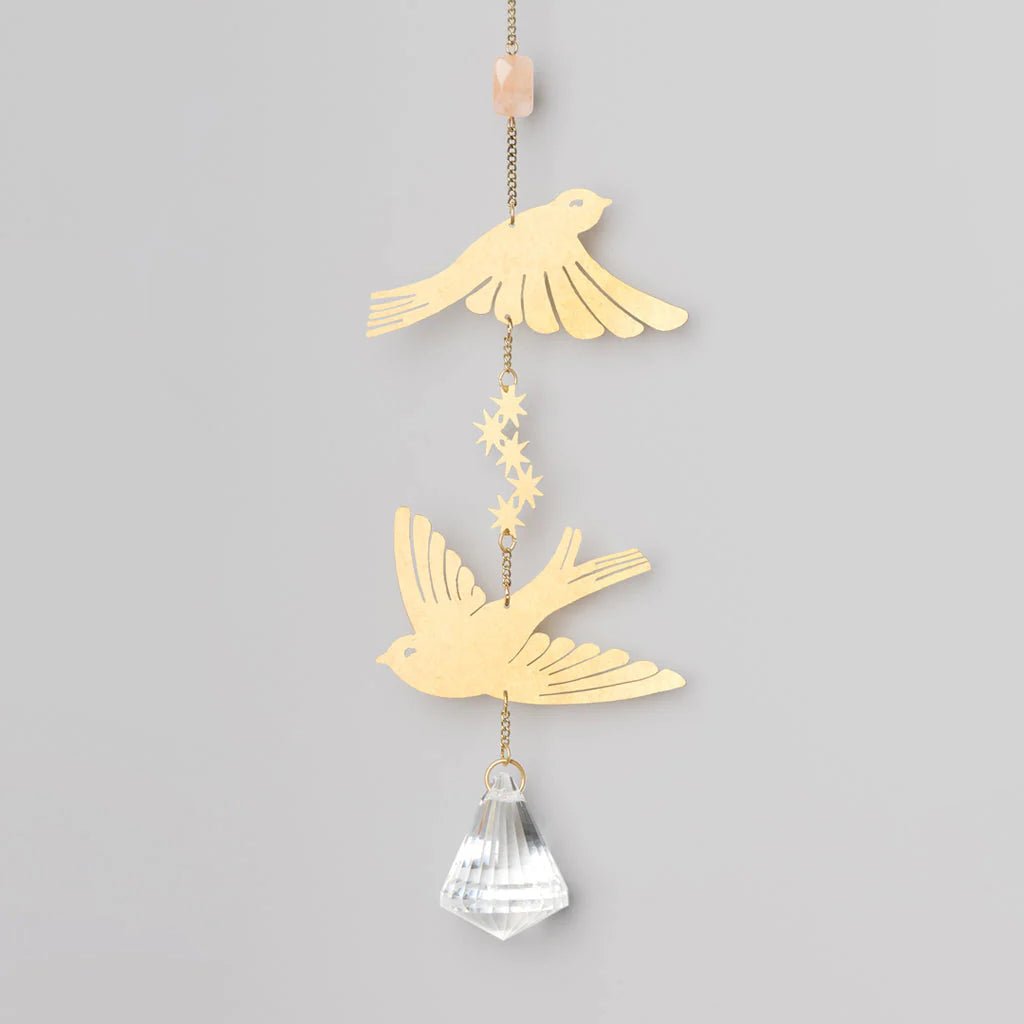 Suncatcher - Bird/Sunstone - Mockingbird on Broad