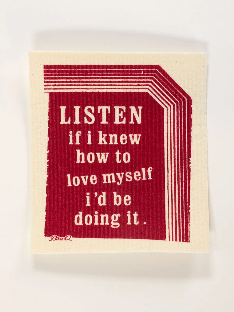 Swedish Dishcloths - Love Myself - Mockingbird on Broad