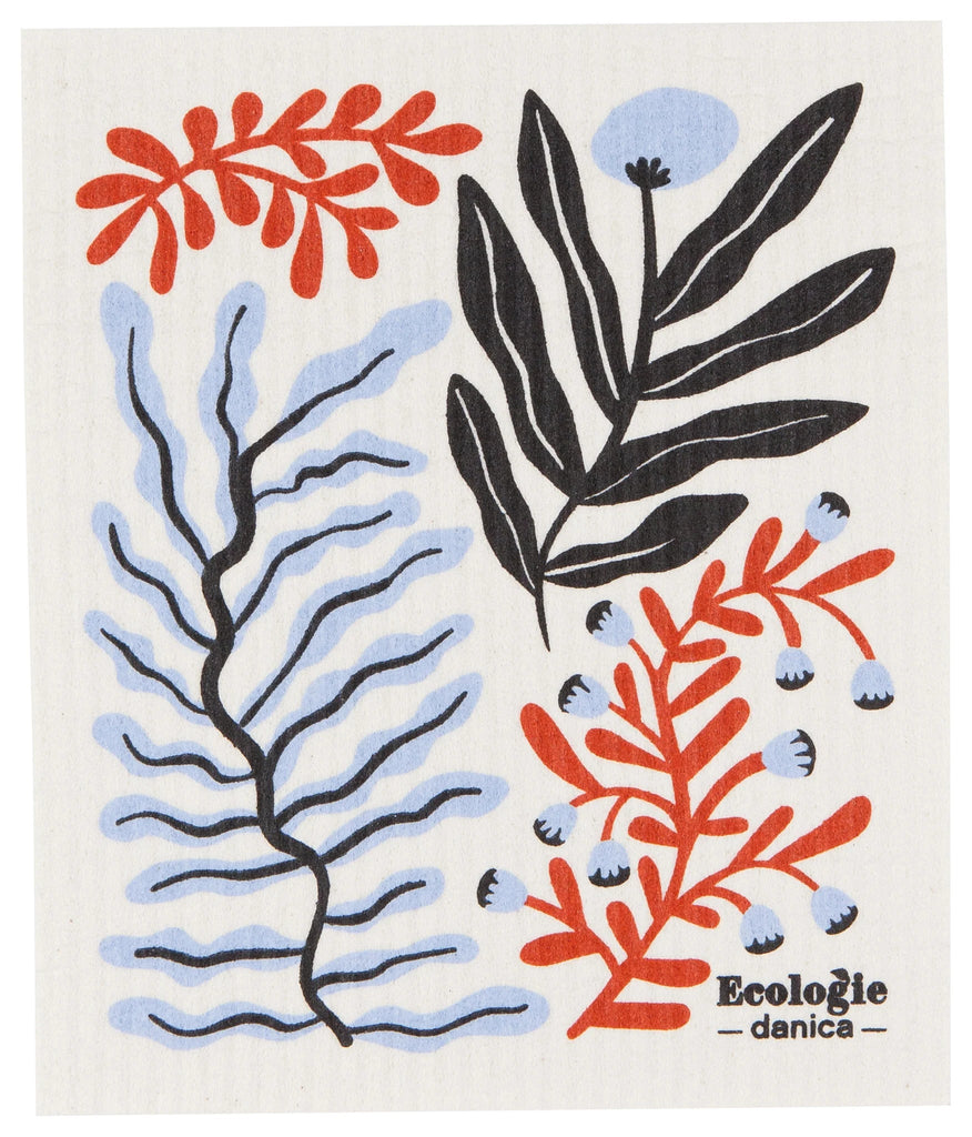 Swedish Sponge Cloth - Entwine - Mockingbird on Broad