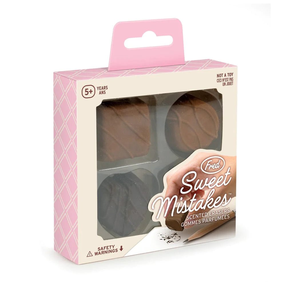 Sweet Mistake Erasers - Boxed Chocolate - Mockingbird on Broad