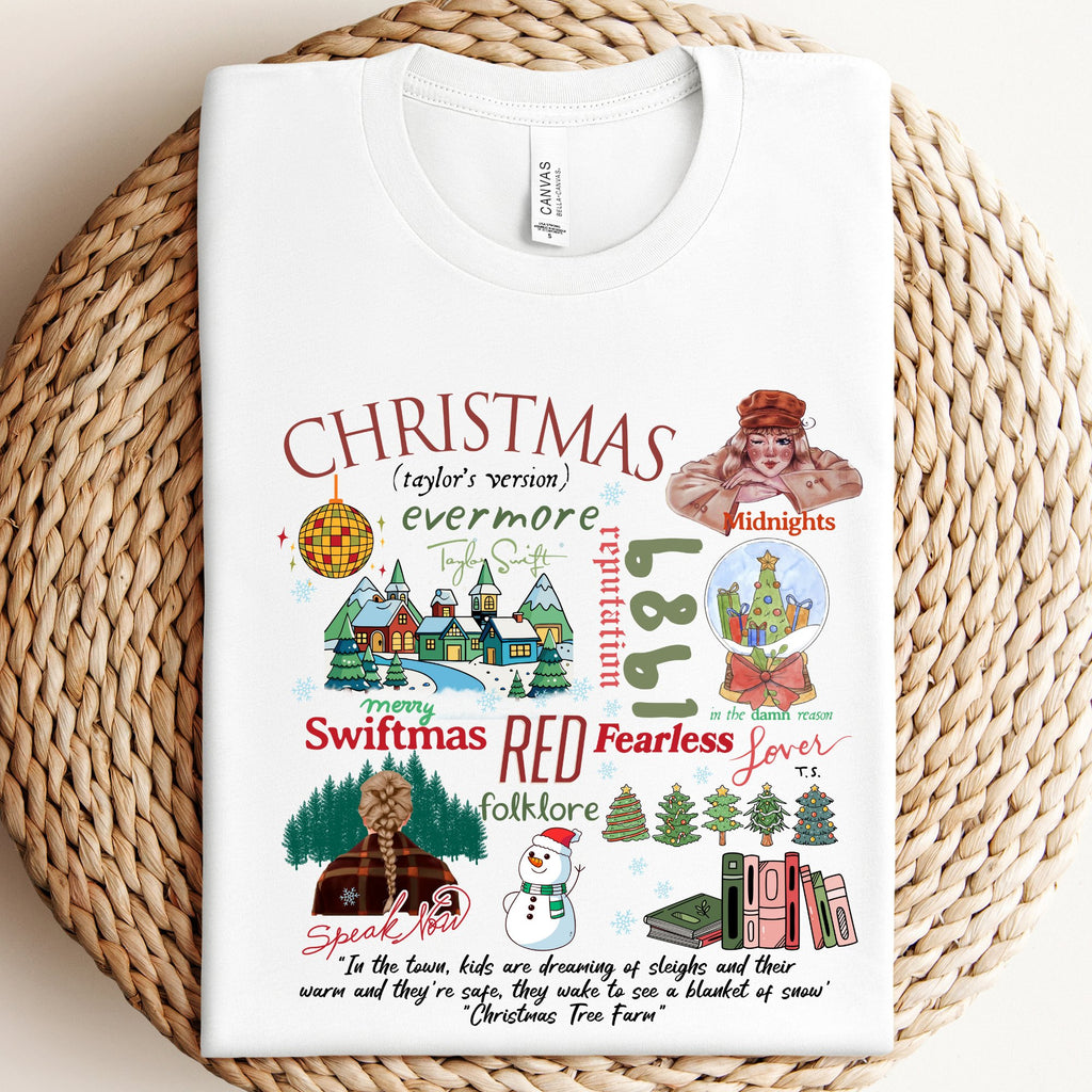 T-Shirt - Taylor Swift Christmas Version - Mockingbird on Broad