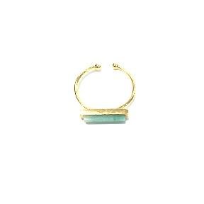 Turquoise Bar Ring - Mockingbird on Broad