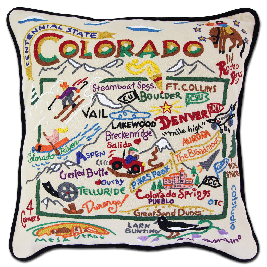 catstudio - Colorado Pillow - Mockingbird on Broad