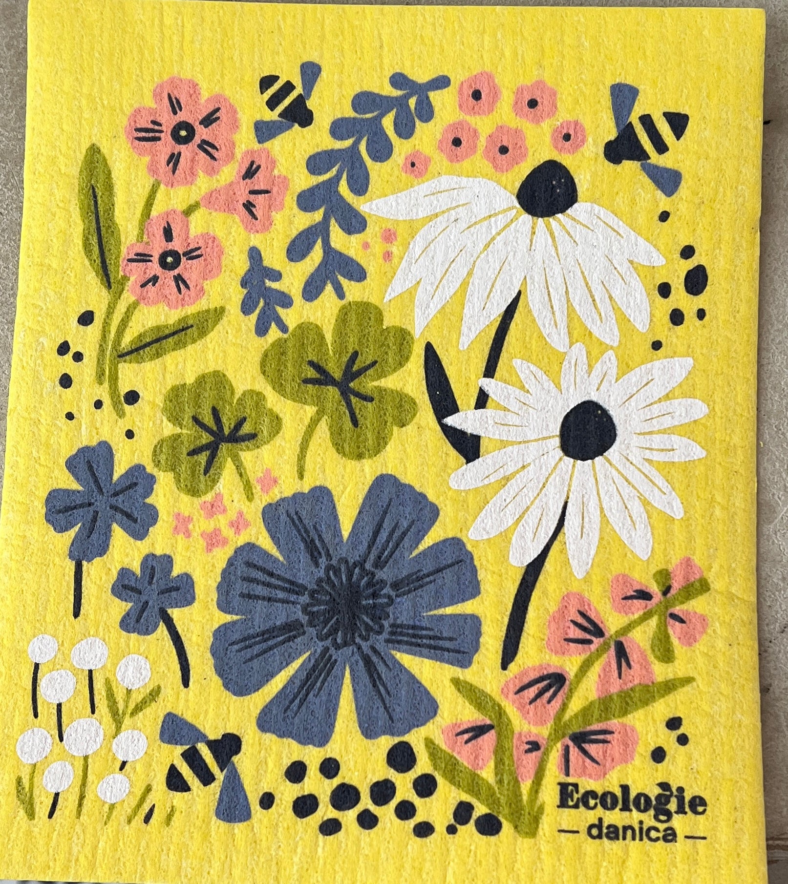 Ecologie by Danica Bees Swedish Sponge Cloth