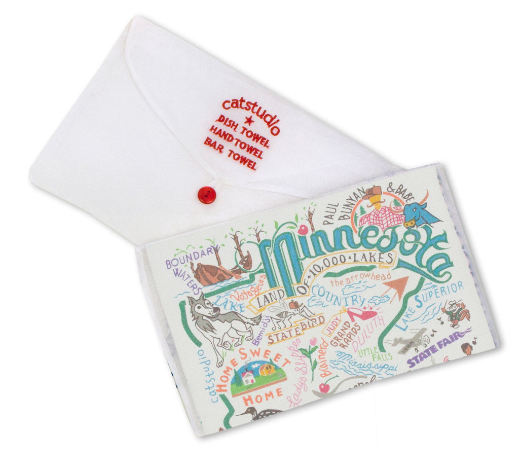 State Dish Towels - Minnesota - Mockingbird on Broad